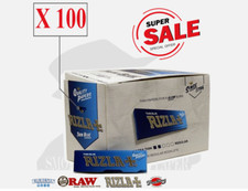 Cartine Rizla Blu Corte Singole Regular – Box 100 Libretti Rolling Papers