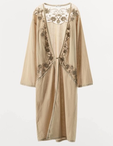 Kimono lungo zara pizzo - lungo,