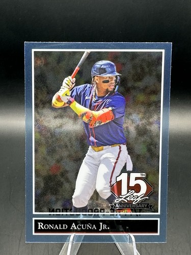 2025 leaf 15th ronald acuna - leaf,