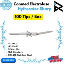 Conmed Elettrolasi Monouso Hyfrecator Punte Affilate Non Sterile Confezione da 100 - CE