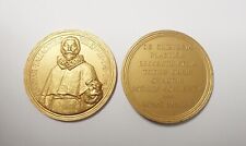 MEDAGLIA CONGRESSO CHIRURGIA PLASTICA ROMA 1967 S.JOHNSON BRONZO DORATO (D7)