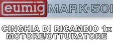 CINGHIA DI RICAMBIO MOTORE 1 x PROIETTORE EUMIG MARK 501 REPLACEMENT BELT