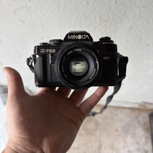 Minolta 700 black vintage - minolta, x-700
