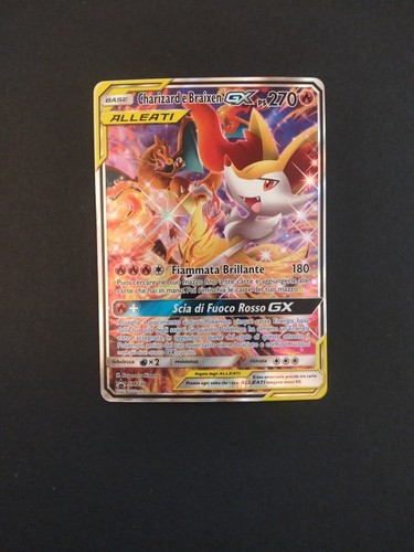 Charizard braixen sm230 - gx,