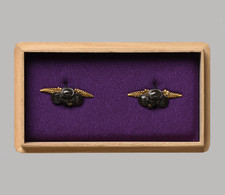 Menuki Aoi fiori con felce