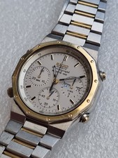 Seiko ( 7A38 7020 ) "Royal Oak"  Chronograph Vintage Watch Japan For Colector