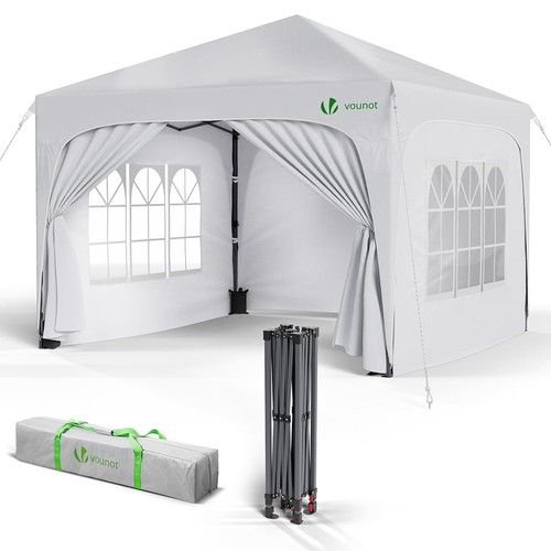 Gazebo pieghevole 3x3m - pieghevole,