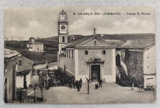 cartolina avellino s angelo dei lombardi animata piazza primi 900 formato piccol