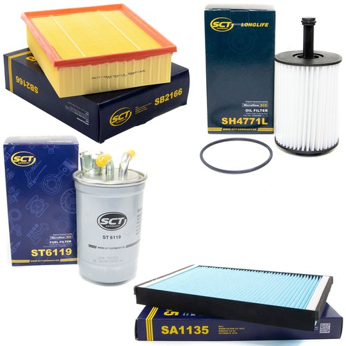 Set filtri sct carburante - sct,