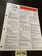 Automobile Technical Sheet