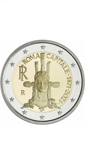 Italia 2021 moneta euro - moneta,
