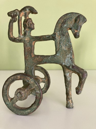 Statuetta biga atena - biga,