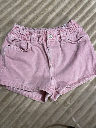 Zara pantaloncino denim rosa