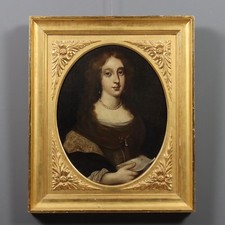 Dipinto Antico Ritratto di