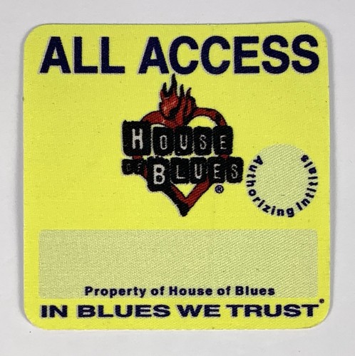 House blues backstage - of,