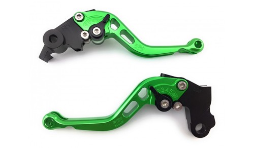 Paire leviers courts verts - leviers,