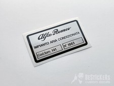 Adesivo etichetta aria