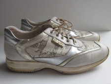 Scarpe da Donna 1° Prima Classe di Alviero Martini-N 37-Vera Pelle-Made in Italy