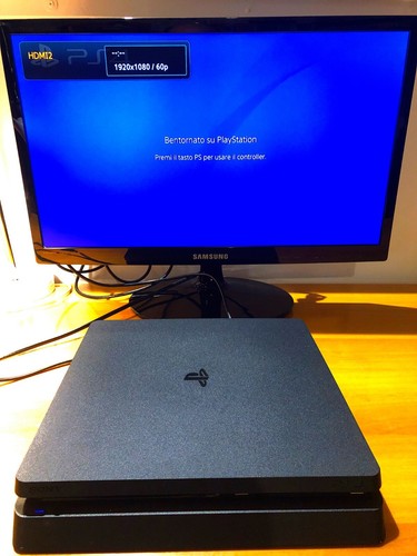 Playstation slim 500gb nera - playstation,