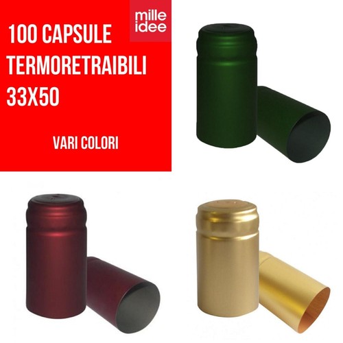 Capsule termoretraibili 100 - capsule,