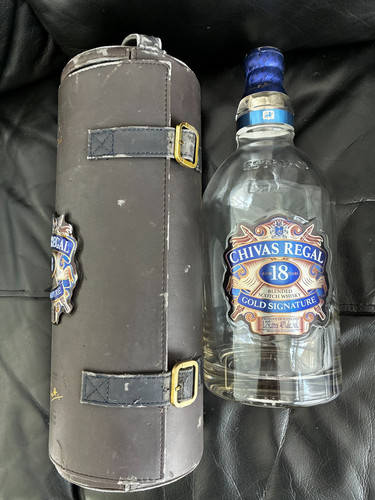 Chivas regal bottiglia vuota - chivas,