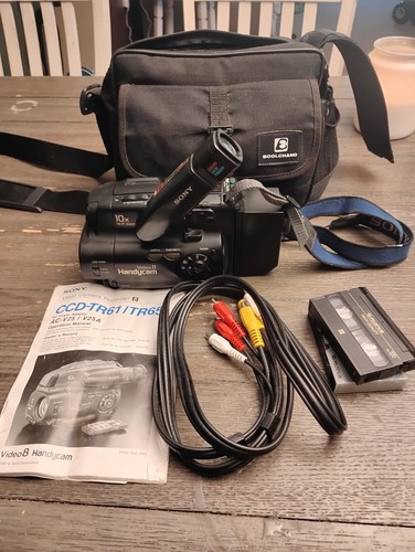 Tested sony handycam ccd - handycam, ccd-tr61