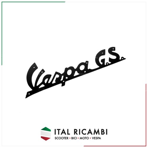 Targhetta scritta vespa - scritta,