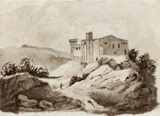 Disegno antico, passeggiatore