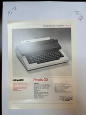 Vintage OLIVETTI PRAXIS 30