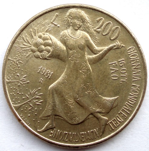 Italy 200 lire 1981 - lire,