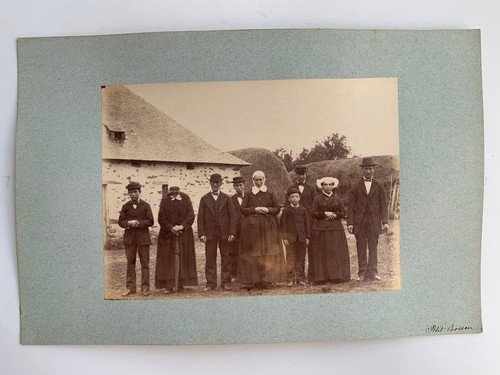 Photo albumine famille petit - photo,