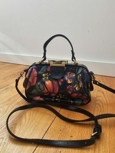 Borsa antica pelle ricca di - ricca,