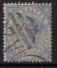 GIBILTERRA 1886-87 REGINA