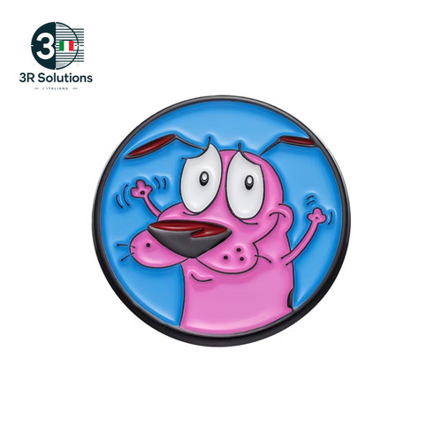 Cartoon course spilla per cani - cartoon,