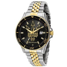 Orologio Uomo Maserati Sfida Acciaio Bicolore R8853140009 NUOVO E ORIGINALE