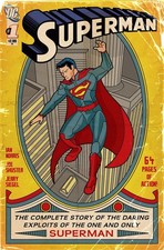 Copertina fumetto Superman 8x12 pollici stampa artistica in metallo DC COMICS 05