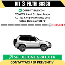 KIT BOSCH 3 Filtri tagliando
