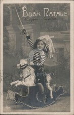 Italy RPPC Buon Natale-Boy