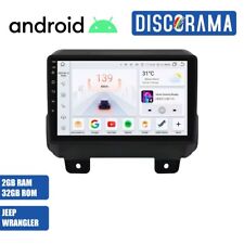 AUTORADIO ANDROID JEEP WRANGLER 2018-2021 STEREO AUTO TOUCH 9" WIFI NAVIGATORE
