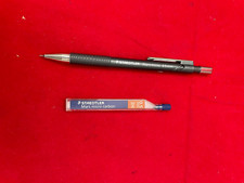 STAEDTLER portamine Mars micro a scatto GRIGIO ANTRACITE  + 12 mine da 0,5 mm 3H