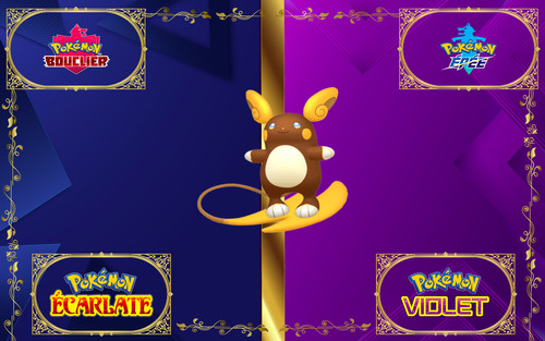 Pokemon raichu alola shiny - pokemon, d’alola