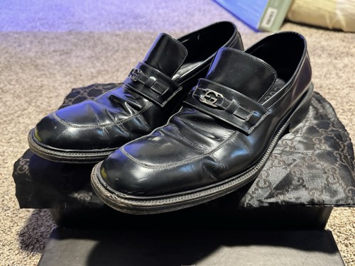 Mocassini gucci horse nero - mocassini,
