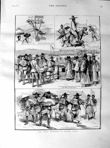 Original old antique print - original,