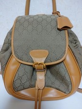 GUCCI Zaino Pelle Beige