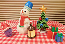 Raro kit accessori invernali Winnie the Pooh & Friends oggetti da esposizione decorativi