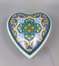 Magic Colours Porcellana Hutschenreuther scatolina cuore con coperchio 7 x 7 cm