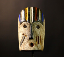 Maschera Lega africana vintage