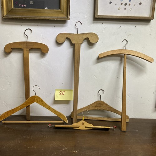 Grucce appendiabiti legno - 6,