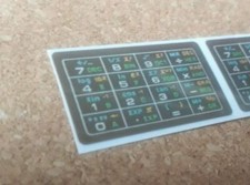 1x DECALCOMANIA per CFX-40