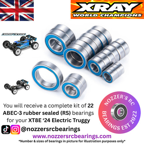 Kit cuscinetti completo - cuscinetti, truggy